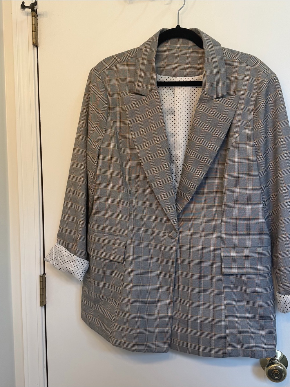 Plaid Women's Blazer